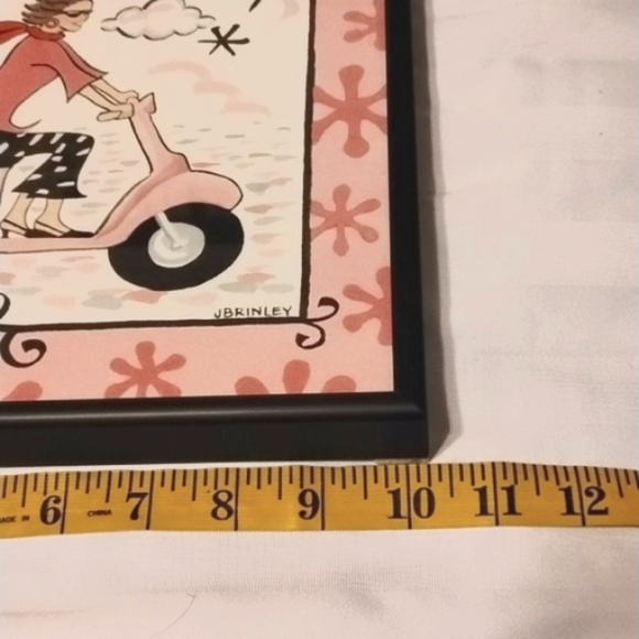 J. Brinley Chic Parisian Wall Art Set - Pink and Black - Picture 10 of 11